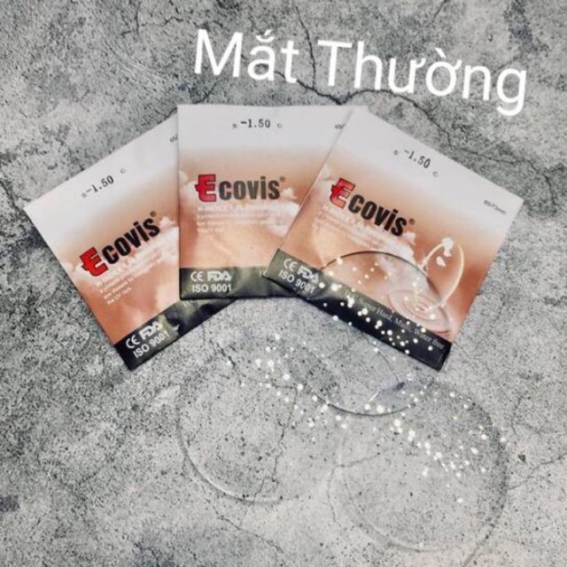 Mắt kính Ecovis tráng cứng chống xước cao 1.56, cam kết hàng đúng mô tả, chất lượng đảm bảo an toàn đến sức khỏe người sử dụng