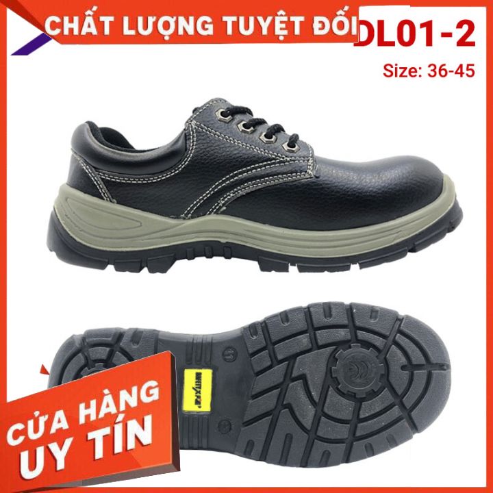 💥💥💥💥💥[Sản phẩm chính hãng] GIÀY BẢO HỘ XP DL01 2 MÀU ĐEN