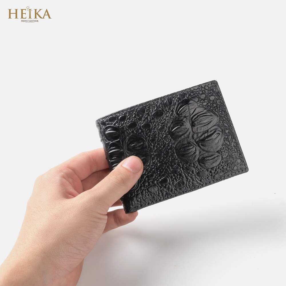 Bóp nam/Ví nam Mony da bò cao cấp thương hiệu HEIKA