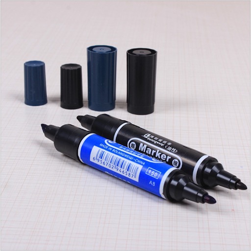 [HCM] BÚT LÔNG 2 ĐẦU MỰC KHÔNG XÓA ĐƯỢC_SHOP VPP