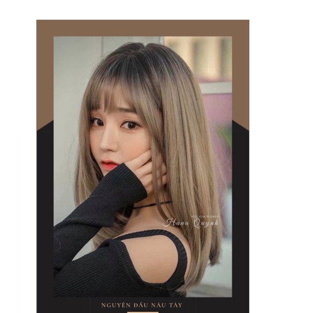 Tóc cả đầu cúp sole tự nhiên