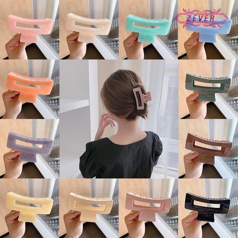 Simple style acrylic hair clip