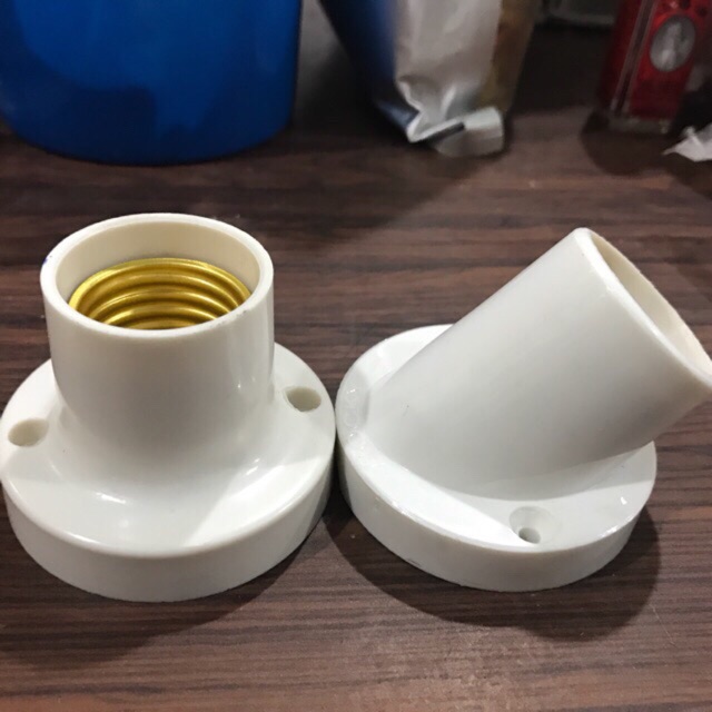 [HCM]chuôi đèn xéo thẳng e27