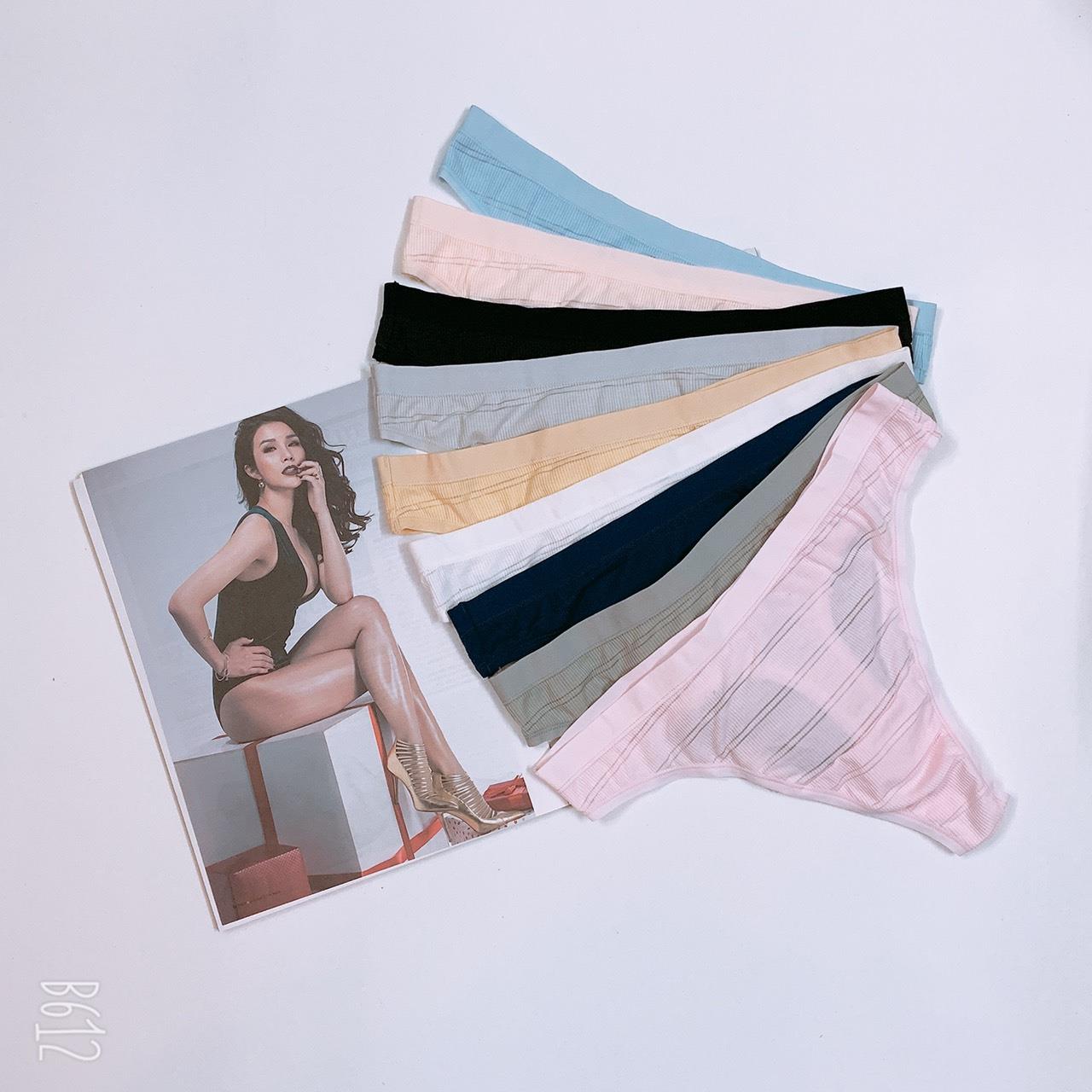 Combo 5 quần lọt khe sọc big size Hanes 46CFF4 – Thoải mái, tôn dáng, không lo vết hằn
