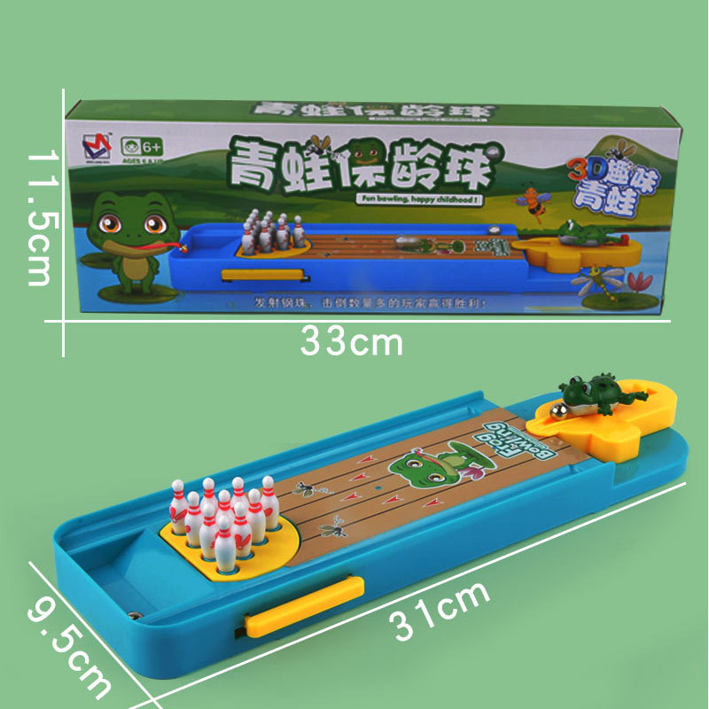 Trò chơi Ếch bắn bi ( Frog bowling)