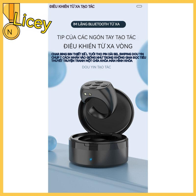 【Spot Express】Remote Control Ring Bluetooth-compatible Photo Turning Page Controller Tiktok Wireless Mobile Selfie