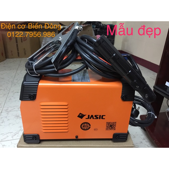 Tặng bó 20 que hàn que 4 ly với máy hàn jasic arc-200e model mới công nghệ anh quốc.