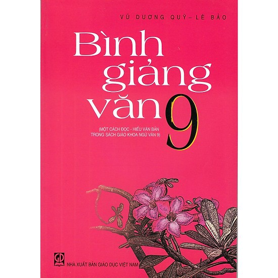 Sách - Bình Giảng Văn 9
