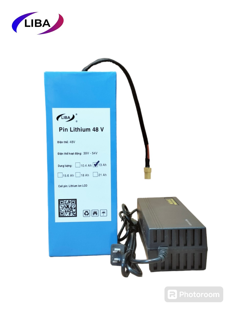 [HCM]Pin Lithium Xe Điện Học Sinh, Pin 48V, thay 4 bình Acquy 12V, Bảo Hành Bởi Nhà Sản Xuất Trong Nước - LiBa