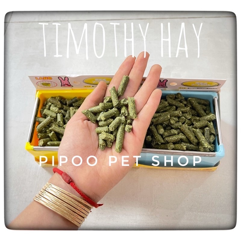 Cỏ nén Timothy viên lớn cho thỏ bọ