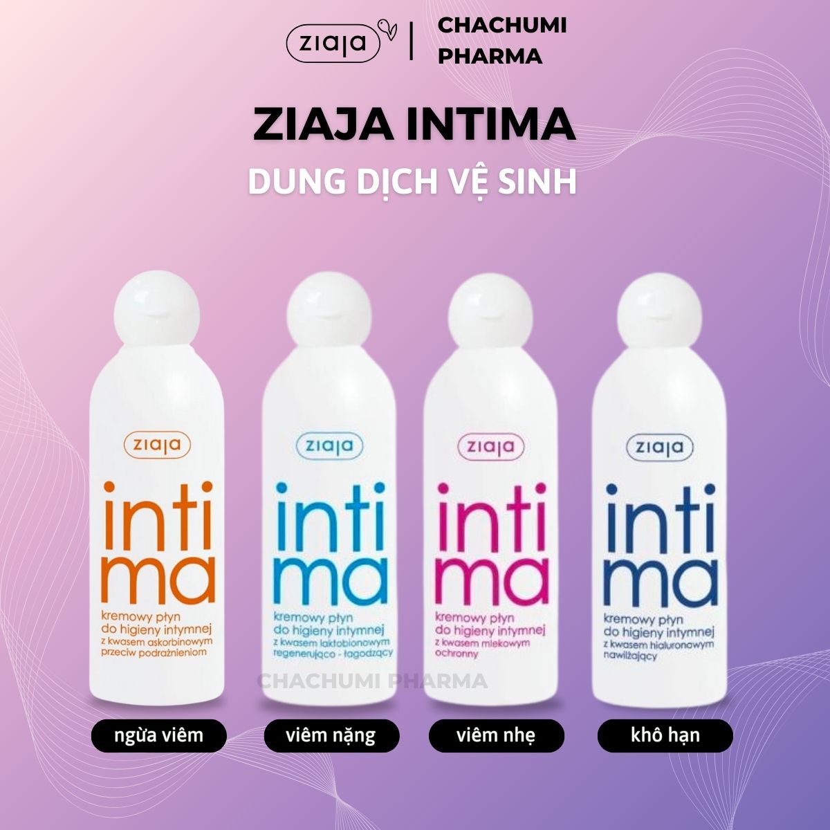 [TPHCM] Dung Dịch Vệ Sinh Intima Ziaja 200ml