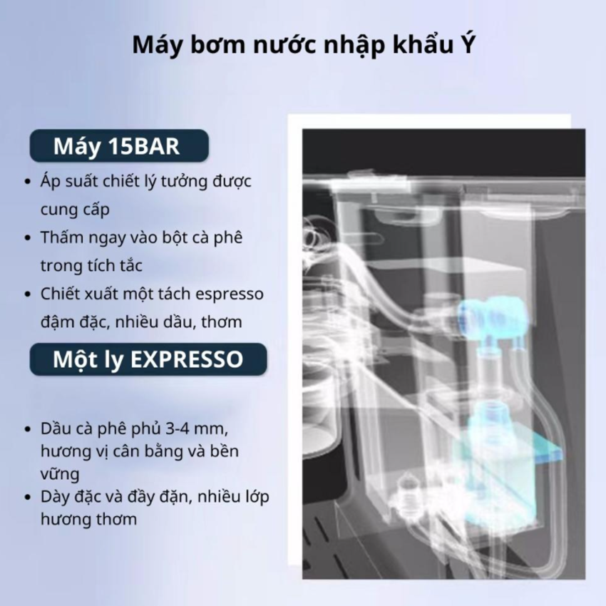 Máy pha cà phê Espresso Delonghi ECP35.31 - Hàng Nhập Khẩu (Bảo hành 12 tháng)