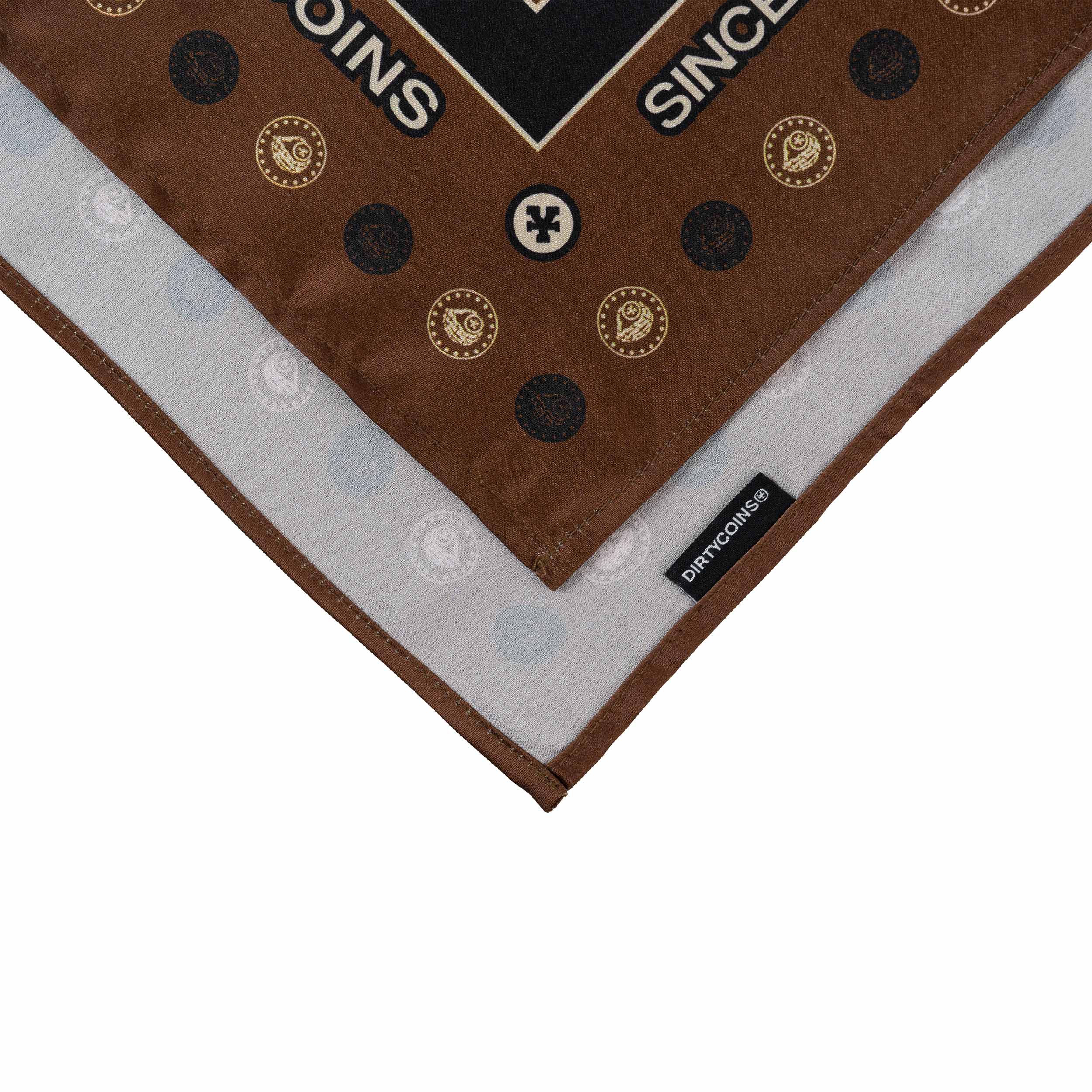 [DCxRS] Khăn Bandana DirtyCoins Brown