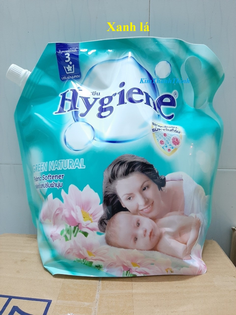 (KTT) Nước xả mềm vải Thailand Hygiene 1800ml (1,8 Lít)