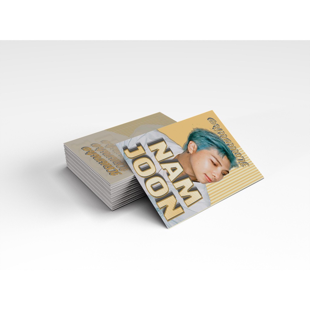 Bộ 7 card BTS Dynamite 2 mặt dày đẹp (7 card) KAS - KPOP ALL STARS