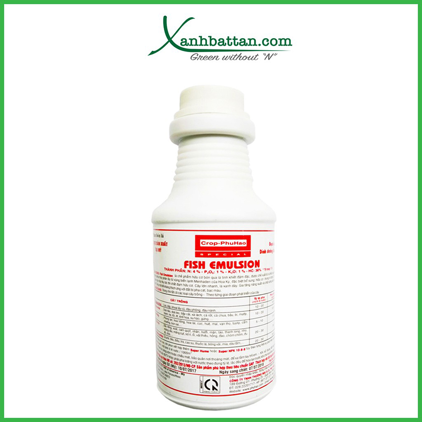 Đạm Cá Thủy Phân Fish Elmusion Nhập Khẩu Chai 250 ml