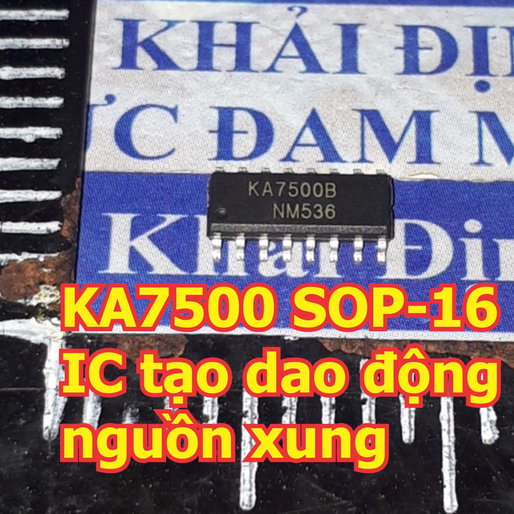 5 con ka7500b ka7500 sop-16 ic tạo dao động nguồn xung kde1276