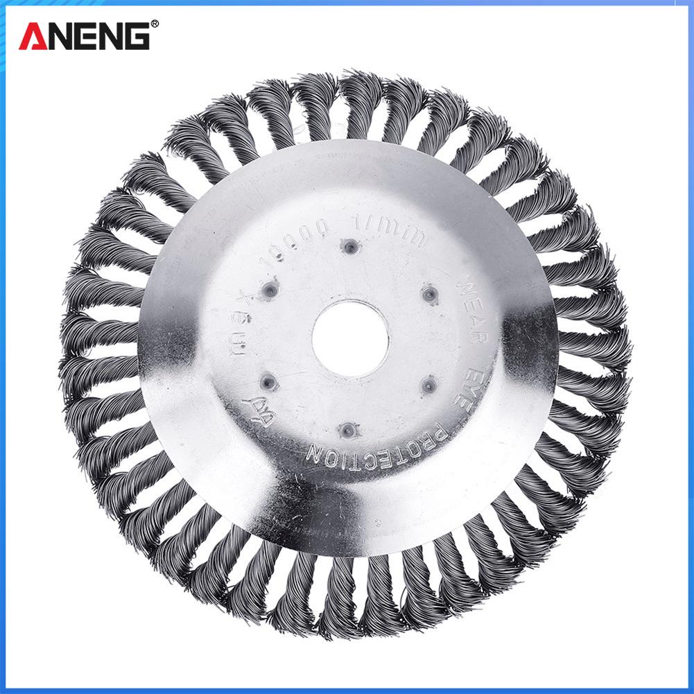 Steel Wire Grass Trimmer Wheel Lawn Mower Rusting Brush Cutter Weeding Head