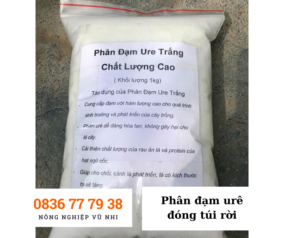 Phân urê - đạm ure phú mỹ 1kg