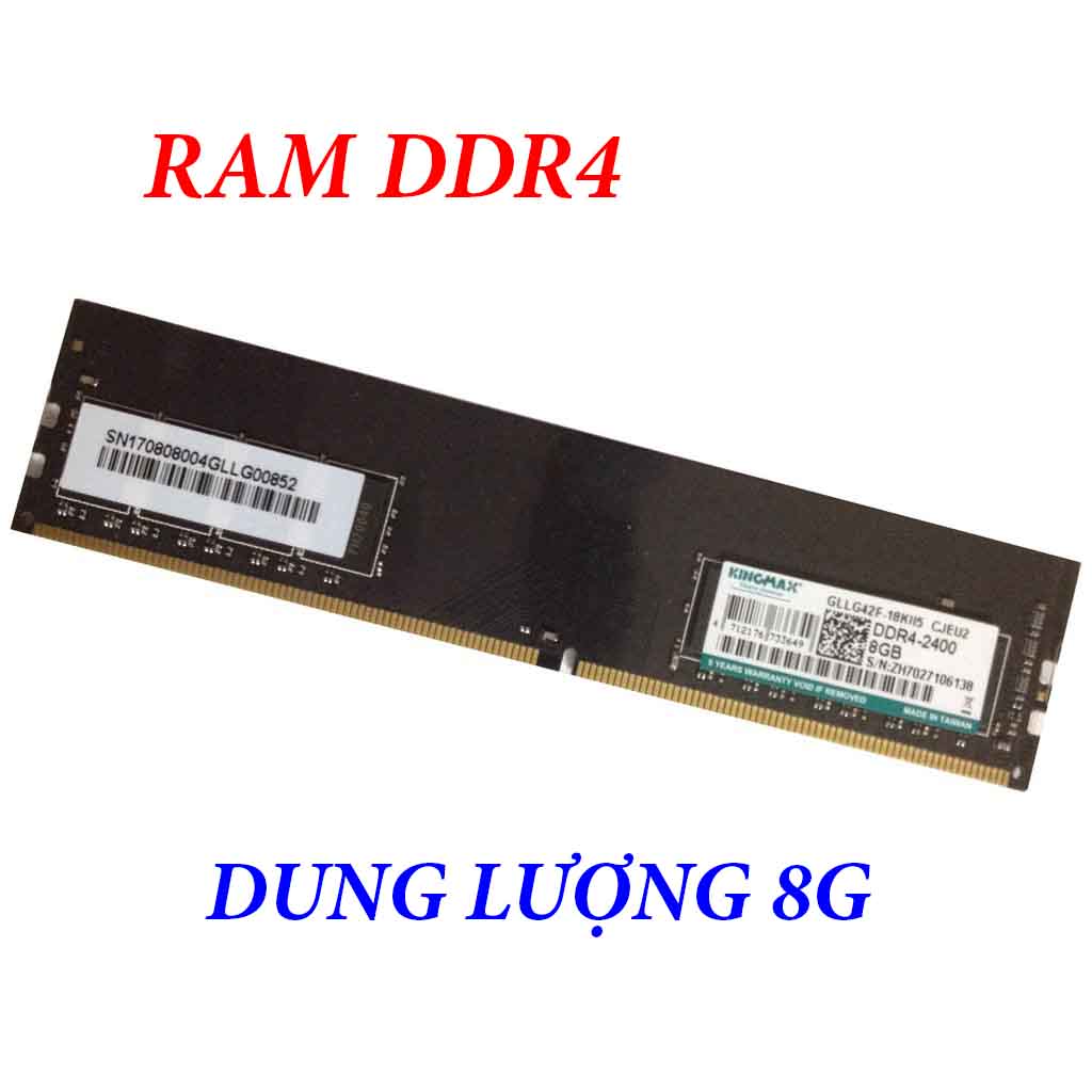 [HCM]Ram máy tính bàn DDR4/4G dùng cho main H110 trở lên