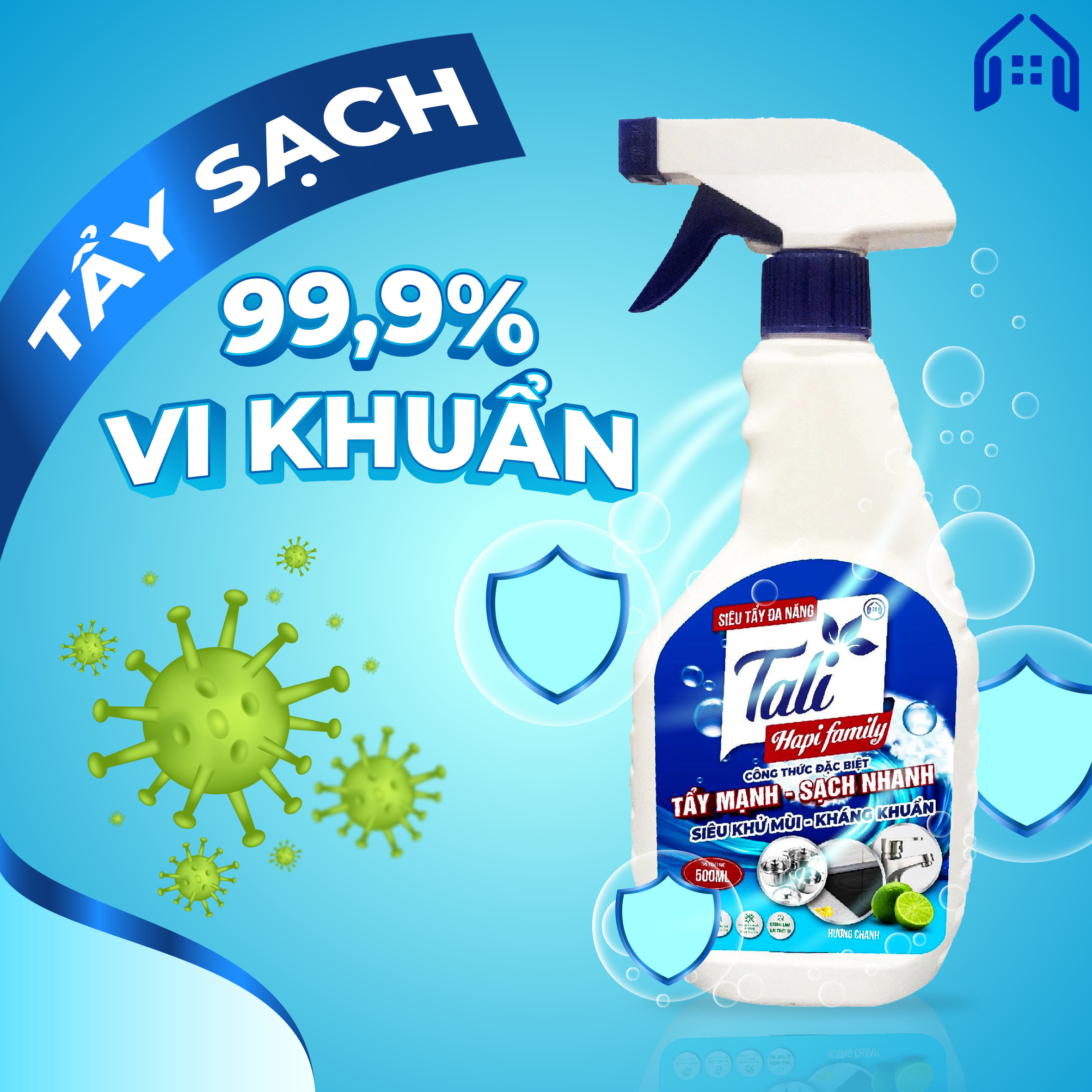 SIÊU TẨY ĐA NĂNG TALI HAPI FAMILY