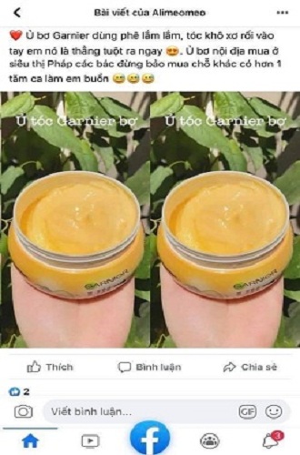 Kem ủ tóc Garnier Ultra Doux