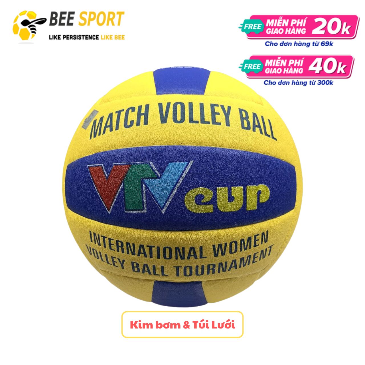 Bóng Chuyền Geru VTV Cup Banh Bóng Chuyền Da Cao Cấp Dùng Thi Đấu