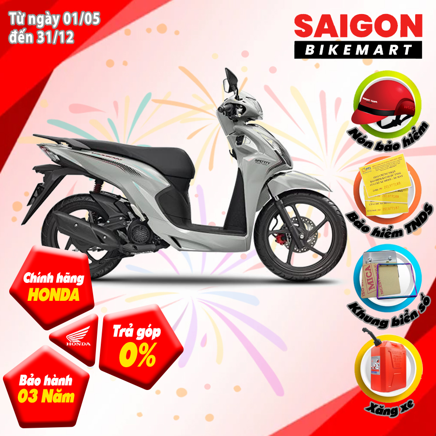 Xe Máy Honda Vision Phiên Bản Thể Thao 2023