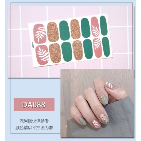 Bộ sticker dán móng tay trang trí 3D kháng nước bền chặt - P4