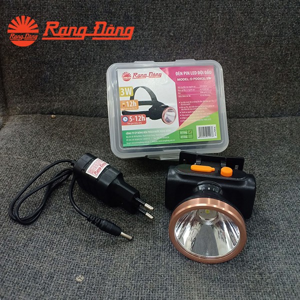 Đèn led đội đầu sạc điện, siêu sáng rạng đông 1w/3w/5w