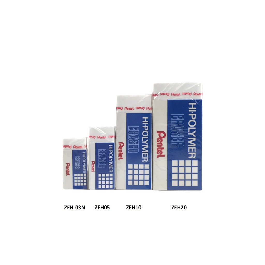Gôm Tẩy Pentel  Hi Polymer Eraser Zeh10