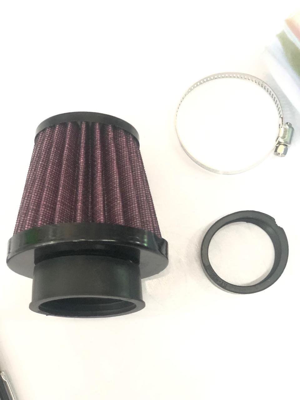 PÔ E TĂNG TỐC Racing power filter BÁNH Ú LƯỚI SẮT