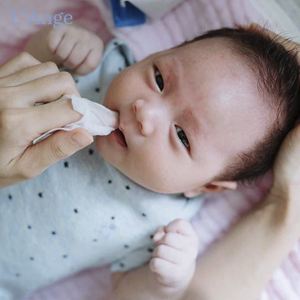 [Chính Hãng Siêu Sale] L'ange khăn vải đa năng 1 bịch 100 miếng