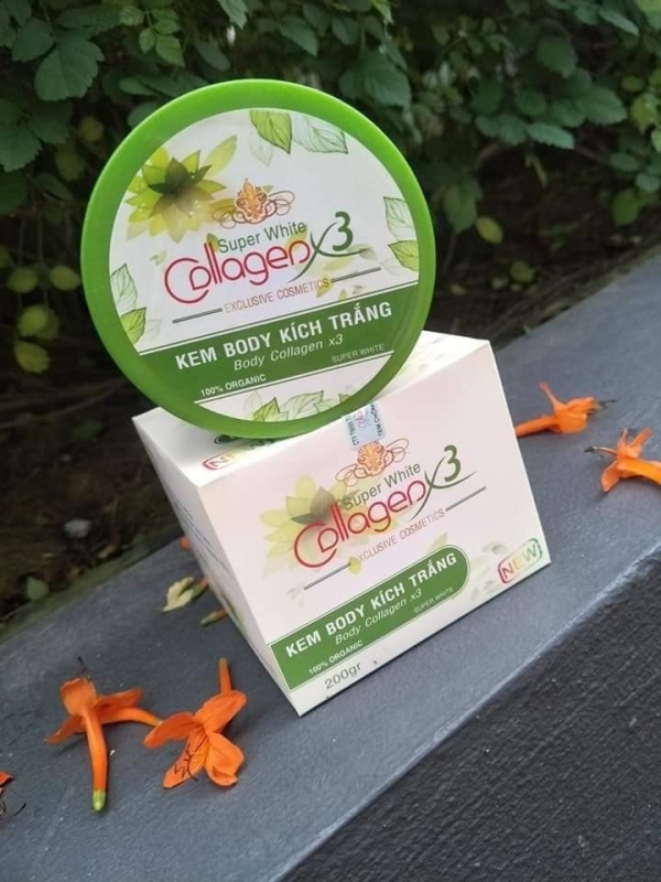 Kem Body Kích Trắng Collagen X3 - Giáng Kiều giá rẻ