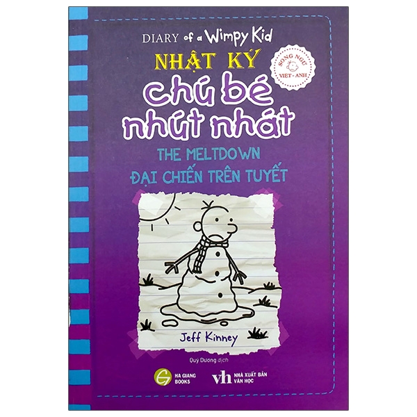 Fahasa - Song Ngữ Việt - Anh - Diary Of A Wimpy Kid - Nhật Ký Chú Bé Nhút Nhát - Tập 13: Đại Chiến Trên Tuyết - The Meltdown