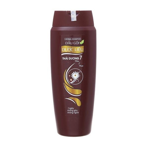 Dầu Gội Dược Liệu Thái Dương 7 (chai) - Hỗ trợ giúp ngăn ngừa rụng tóc, làm sạch da đầu, giảm ngứa