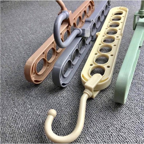 ⛔GIADUNGHOALONG⛔ Móc treo quần áo đa năng (LOẠI 9 LỖ)