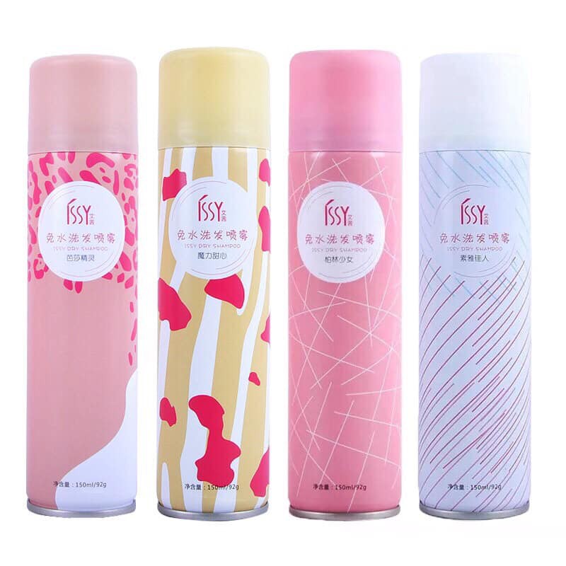 Dầu Gội Khô ISSY 150ml [Dạng Xịt]