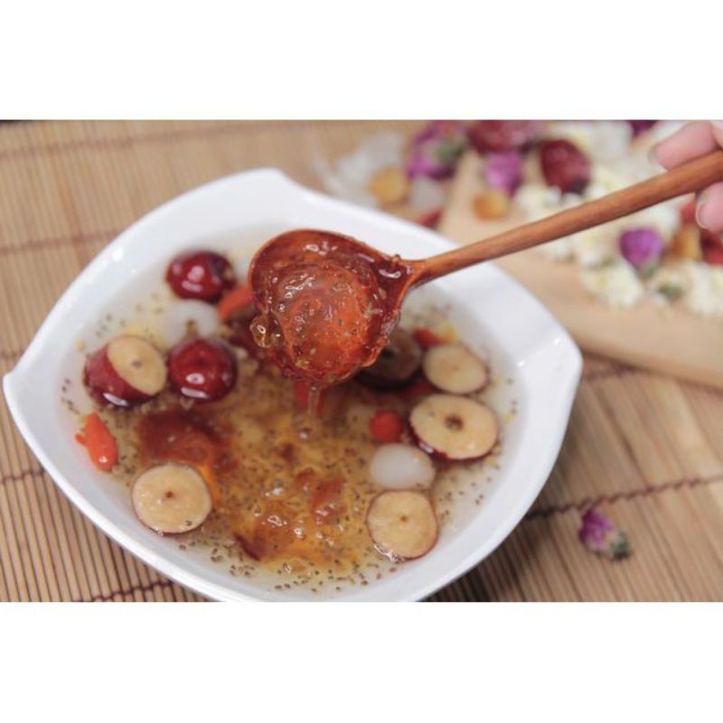 [ HOÀN TIỀN 10% ]Sét chè dưỡng nhan 400gr 12 vị