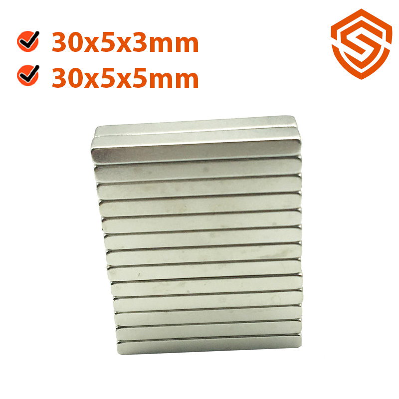 Nam châm đất hiếm 30x5x3/5mm