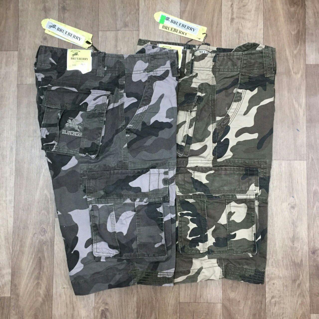 Quần short túi lính nam cao cấp