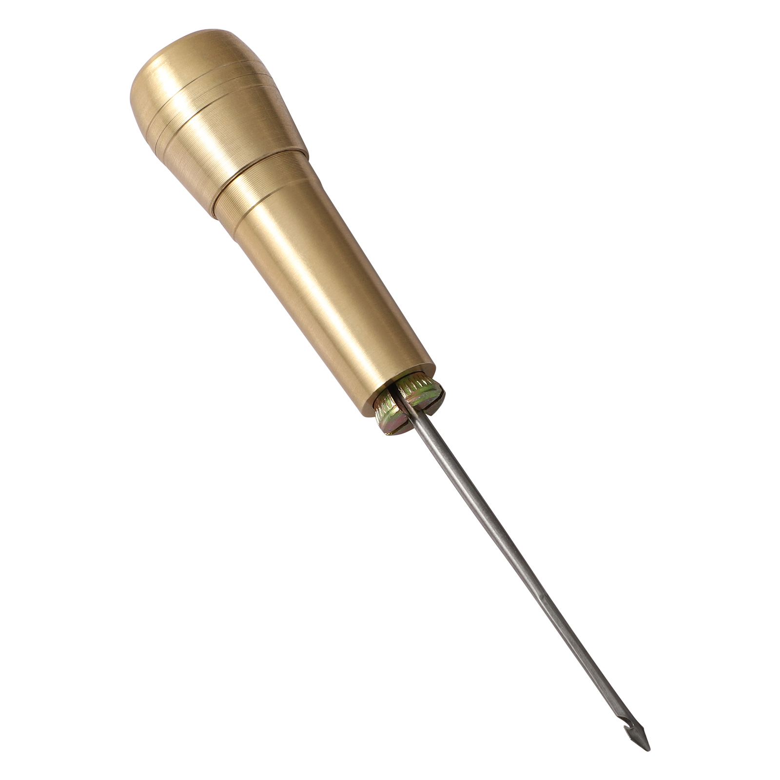 1sets Sewing Shoe Repair Tool Awl Leather Craft Kit Tools with Copper Handle Cone Needle