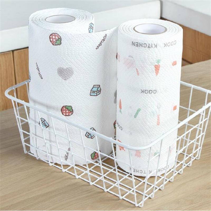 [HCM]Cuộn khăn giấy thấm dầu hình củ quả