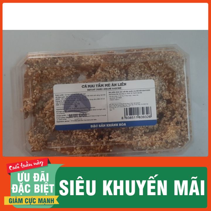 Khô Cá Mai Tẩm Mè