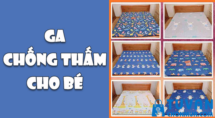 [HCM] GRA CHỐNG THẤM CHO BÉ 100% COTTON THOÁNG MÁT SIZE 1m8x2mx10cm (GIAO MÀU NGẪU NHIÊN)