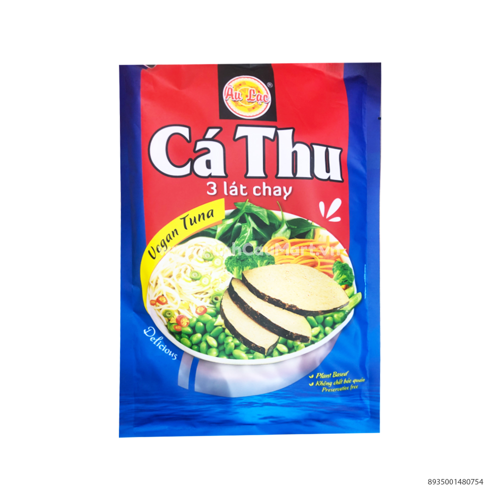 CÁ THU 3 LÁT CHAY ÂU LẠC 120G (g)