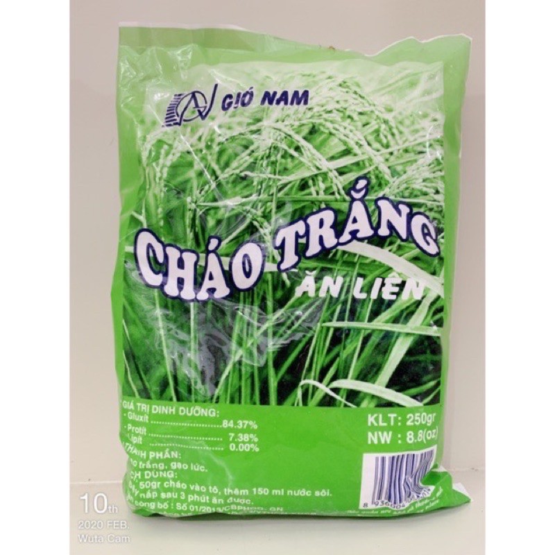 [HCM]Cháo Câu Cá . Cháo Gió Nam 250gr làm mồi câu cá.