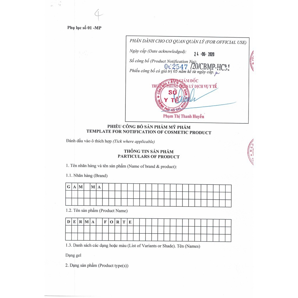 [HCM]Kem ngừa mụn DermaForte (Tuýp 15g) - mờ sẹo - thuocviet24h