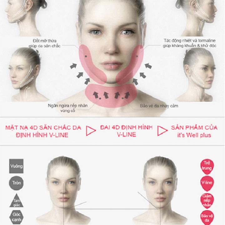 Đai nâng cơ mặt định hình Vline hiệu quả