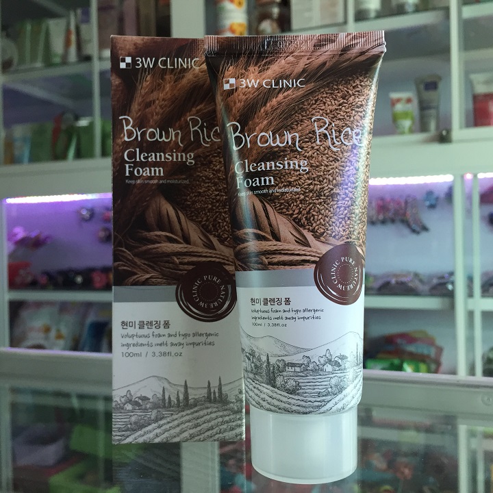 Sữa Rửa Mặt Từ Gạo 100g Brown Rice Foam Cleansing